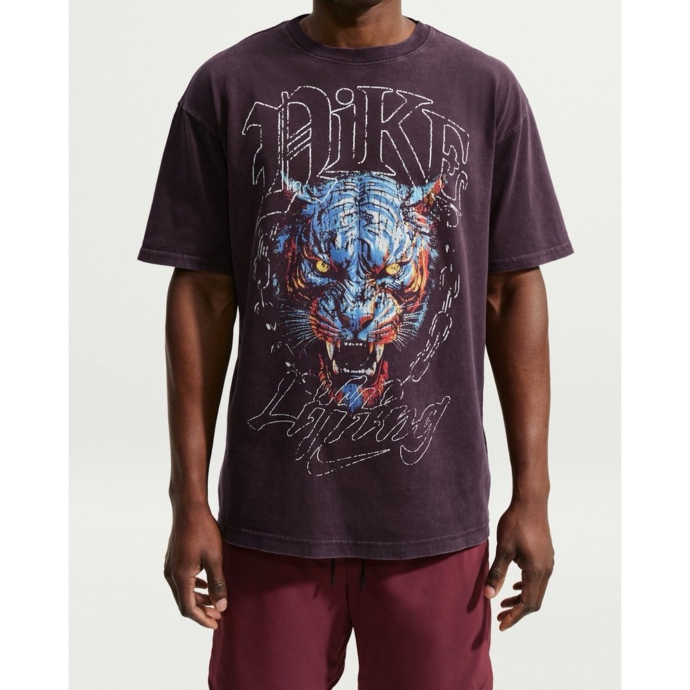 Sz 2xl Nike Men's Lifting Tiger Graphic T-Shirt